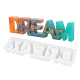 Dream Forever Letters Silicone UV Resin Mold