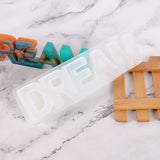 Letters Silicone UV Resin Mold for Jewelry DIY