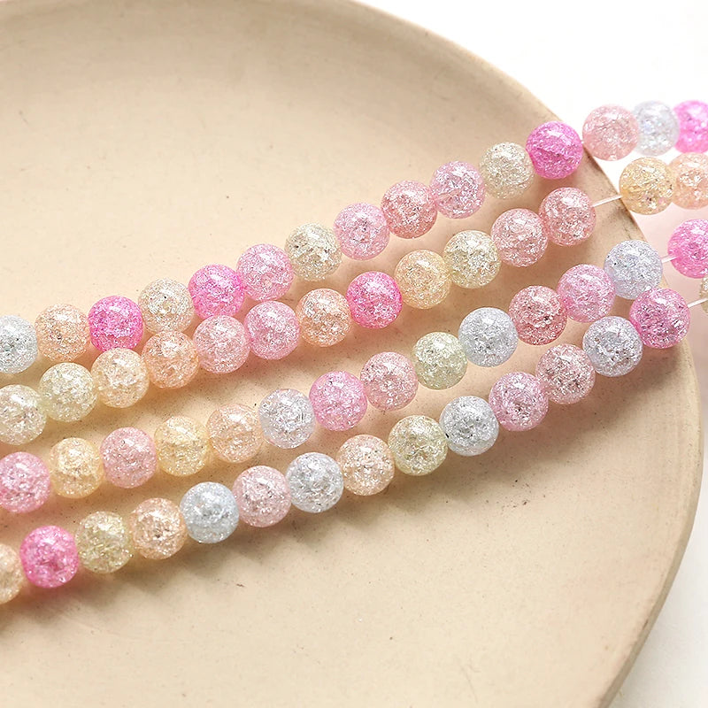 Dream Girl Heart Macarons Floral Beads Jewelry Making Kit