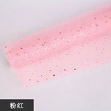 Star Moon Yarn Wrapping Paper Fresh Flowers Bouquet Decor