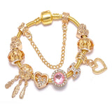 Dream Catcher Charm Bead With Hot Air Balloon Pendants DIY Bracelet