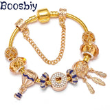 Dream Catcher Charm Bead With Hot Air Balloon Pendants DIY Bracelet