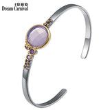DC1989 Thin Daily Bracelet Pink Purple Zircon WB1227