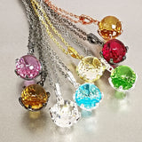 DC1989 Special Shape Pendant Necklace Women Zircon Pretty Ins Love Party Bijoux