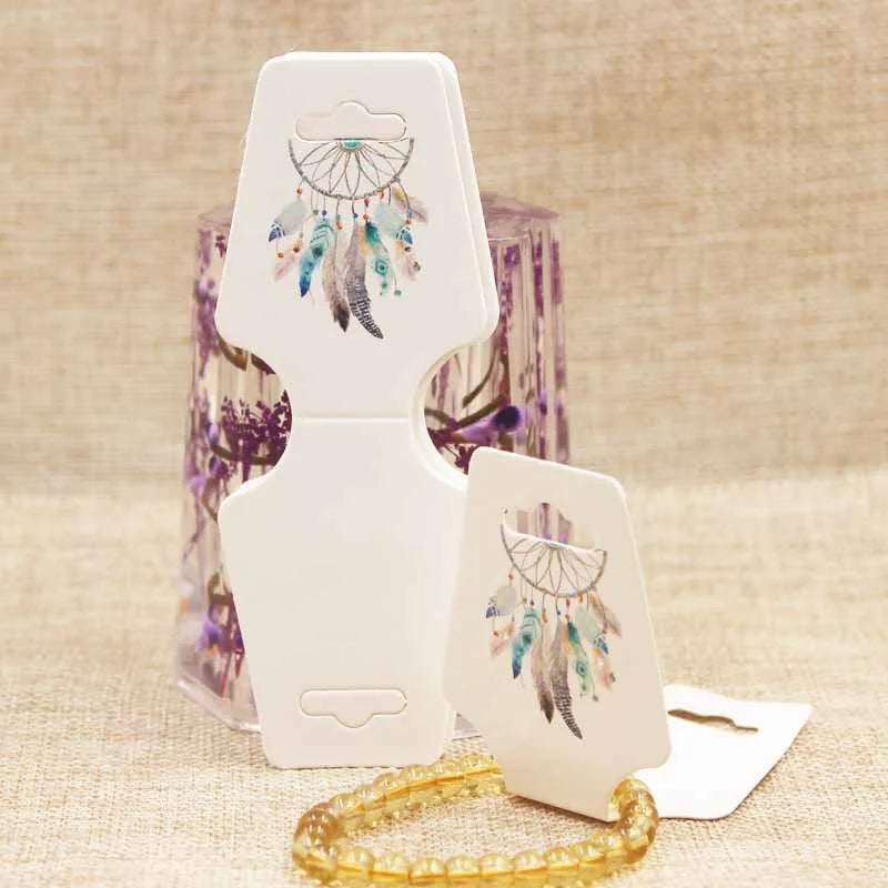 Dreamcatcher Jewelry Set Cards Paper Necklace/Bracelet/Hair Ornaments Display