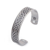 Magnetic Bracelet Celtic Knot Cuff Bangle Weight Loss Bangle