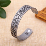 Magnetic Bracelet Celtic Knot Cuff Bangle Weight Loss Bangle