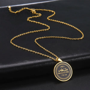 Vintage Men's Stainless Steel Necklace Pendant Choker