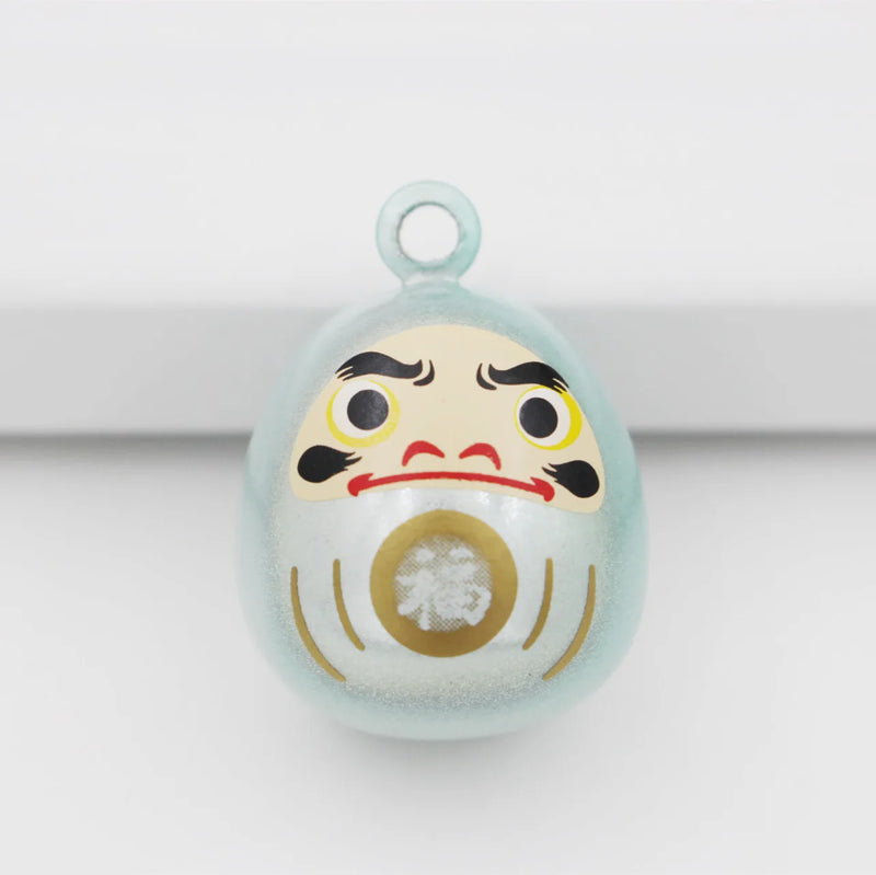 Cartoon Daruma Jingle Bell Charms Necklace Gift