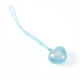 Heart Sakura Close Jingle Bell Charm Pendant - Kids Bag Gift