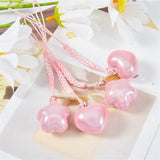 Heart Sakura Close Jingle Bell Charm Pendant - Kids Bag Gift