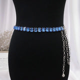 Bling Crystal Girls Waist Chain for Daily Wear
