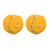 Matisse Abstract Geometry Alloy Earpin Pendant DIY Accessory