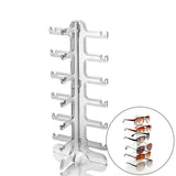 Freestanding Sunglasses Holder 6 Layers Stable Storage Display Rack