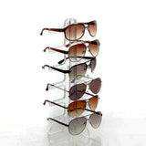 Freestanding Sunglasses Holder 6 Layers Stable Storage Display Rack