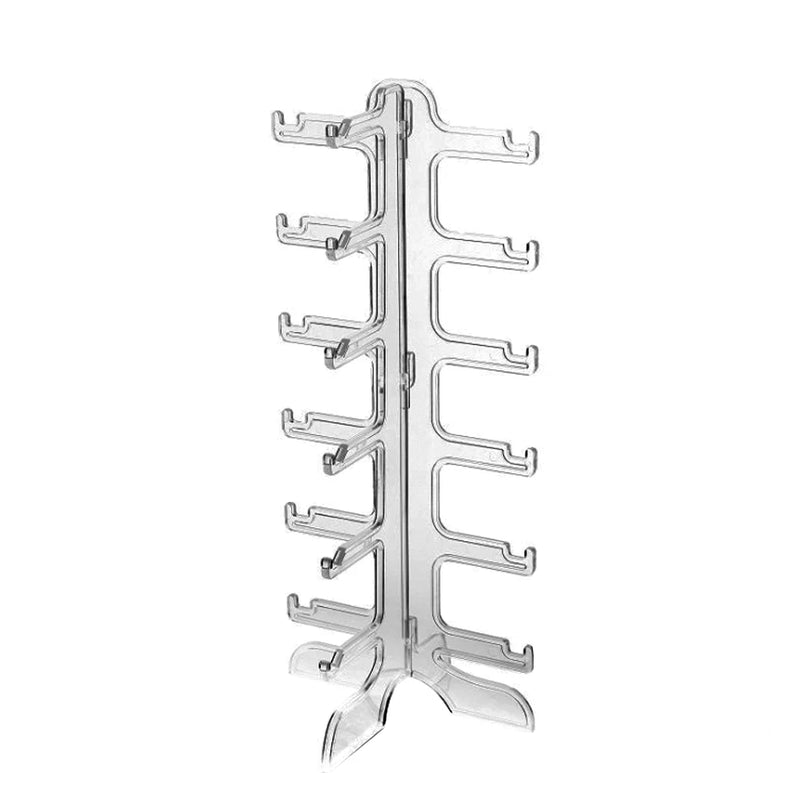Freestanding Sunglasses Holder 6 Layers Stable Storage Display Rack
