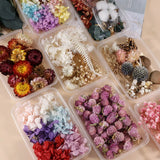 Dried Flower Box Aromatherapy Candle Flowers for DIY Crafts