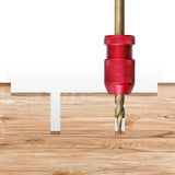 Drill Bit Stop Set for Drill, 3/64-3/16in, 15/64-7/16in