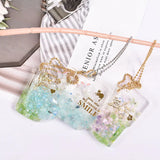 Drink Cup Tag Crystal Epoxy Resin Mold Wine Coffee Mason Can Pendant Silicone