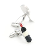 Red Wine & Goblet Cufflinks Copper Material Wholesale