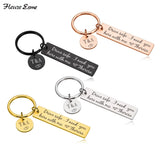 Drive Safe Keychain Personalized Keychain for Car Keys