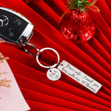 Drive Safe Keychain Personalized Keychain for Car Keys