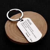 Drive Safe Keychain, You're my Love, Husband Boyfriend
