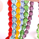 Loose Crystal Glass Beads Red Teardrop Lampwork Craft Materials DIY