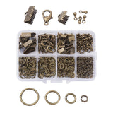 Metal DIY Necklace Jewelry Findings Kit