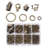 Metal DIY Necklace Jewelry Findings Kit