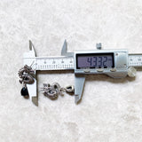 Dragon Drop Earrings in 925 Sterling Silver