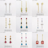 Colorful Dragonfly Drop Earrings, Bohemian Summer Jewelry for Women