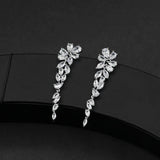 Drop Earrings Dangle Branches Long Wedding Party