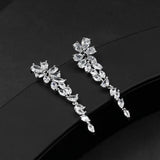 Drop Earrings Dangle Branches Long Wedding Party