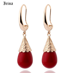 Vintage Classic Pearl Drop Earrings for Women