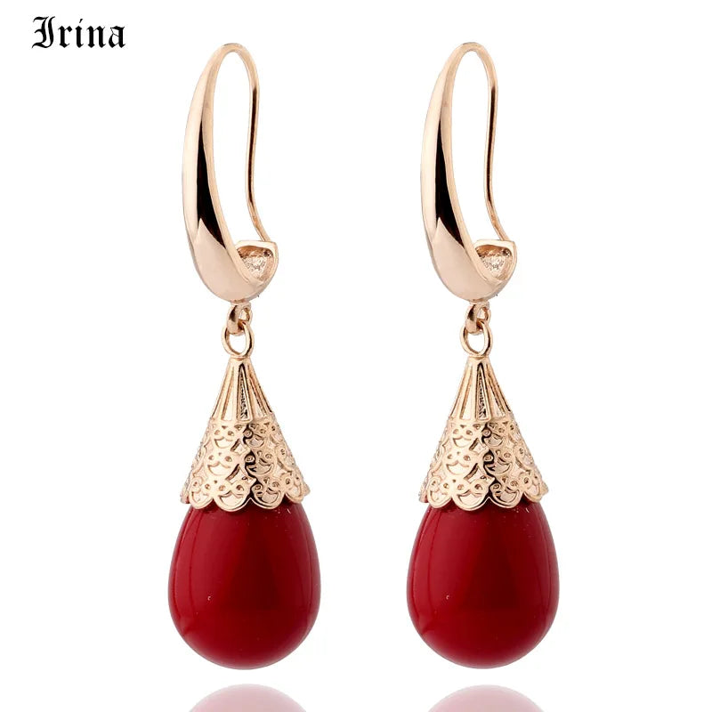 Vintage Classic Pearl Drop Earrings for Women