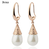 Vintage Classic Pearl Drop Earrings for Women