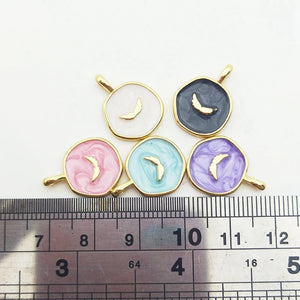 Colorful Candy Charms Plated Metal Necklace Pendant