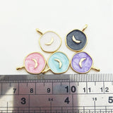 Colorful Candy Charms Plated Metal Necklace Pendant