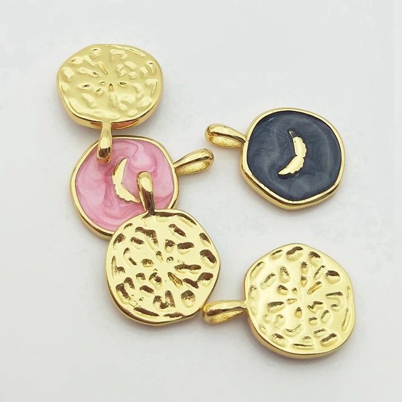 Colorful Candy Charms Plated Metal Necklace Pendant