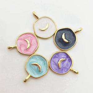Colorful Candy Charms Plated Metal Necklace Pendant