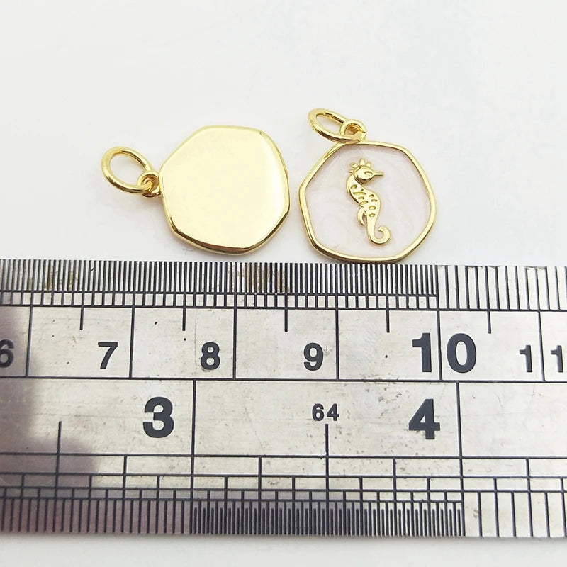 Vintage Sea Horse Pendent for Jewelry Making