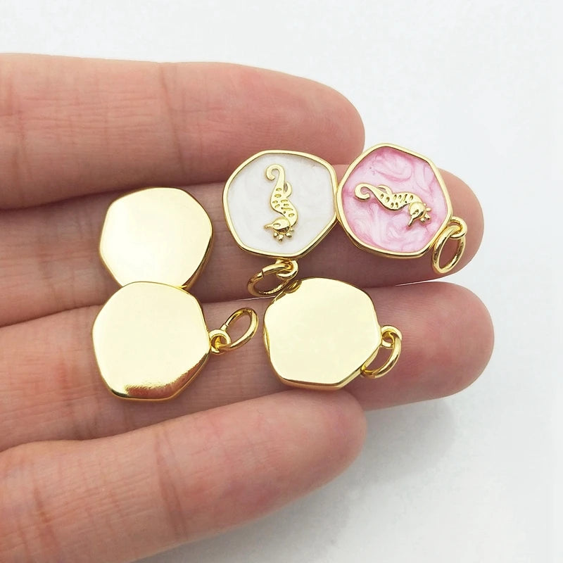 Vintage Sea Horse Pendent for Jewelry Making