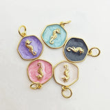 Vintage Sea Horse Pendent for Jewelry Making