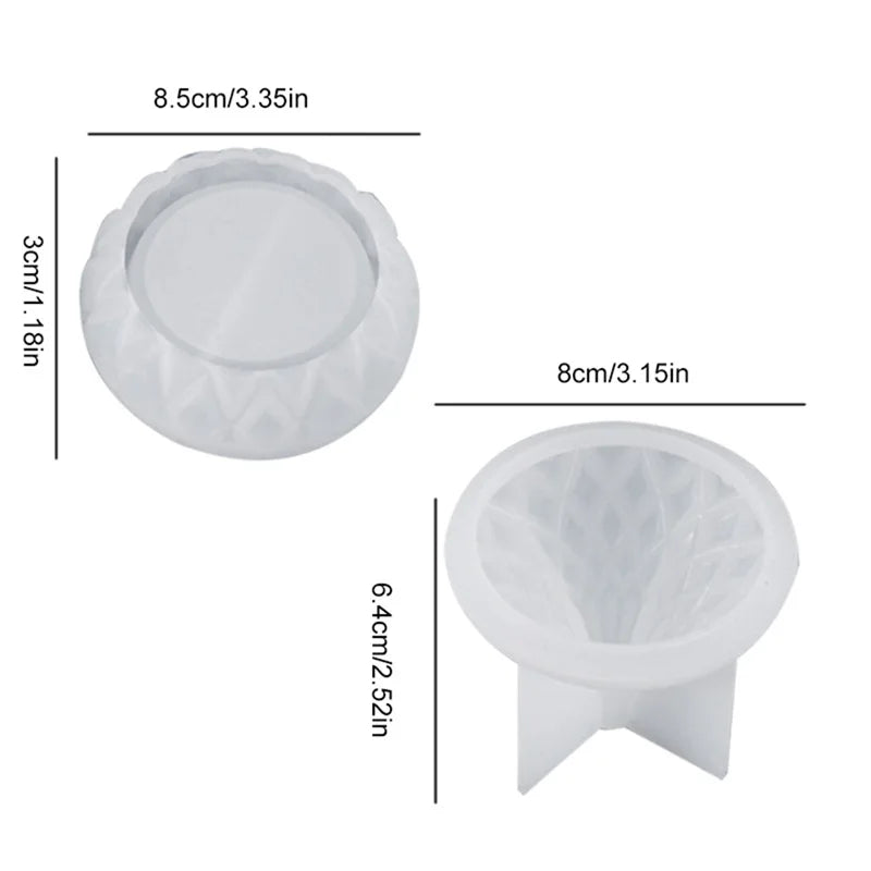 Yurt Silicone Mold for Jewelry Box Making