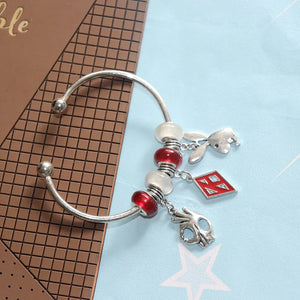 Red Greek Fraternity Bangle Man