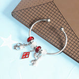 Red Greek Fraternity Bangle Man