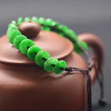 Green Jade Bracelet Women's Burma Jade Jewelry