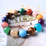 Tianhe Stone Bracelet Beaded Bracelet Malachite Stone