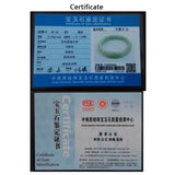 Chinese Green Jade Bracelet Bangle Hand Carved Emerald Bangles Lady Jewelry